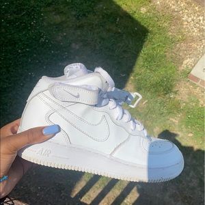 Hi top Air Force ones